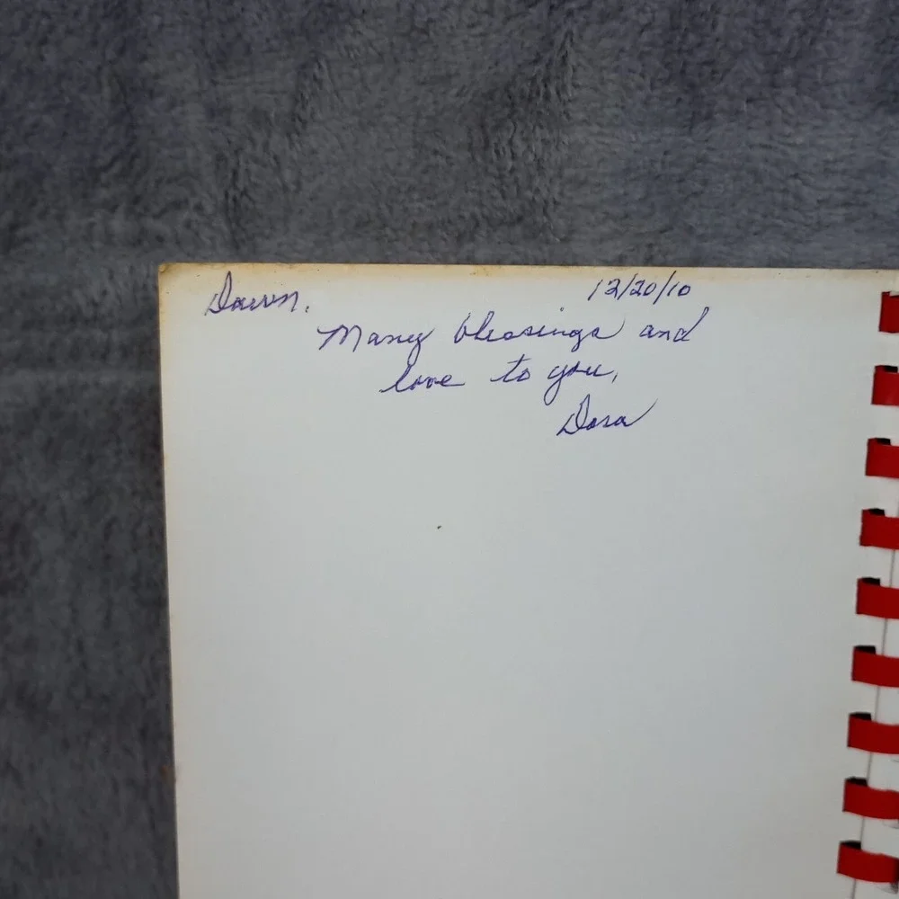 Grassy Creek United Methodist Church Cookbook State‎ Road, NC Spiral Vintage